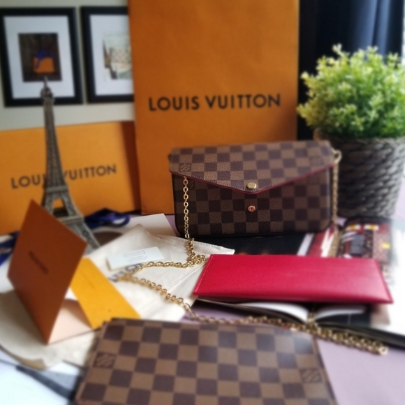 LOUIS VUITTON  Felicie Damier ebene - Picture 16 of 16